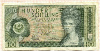 100 шиллингов. Австрия 1969г