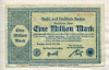 1000000 марок. Германия 1923г
