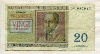 20 франков. Бельгия 1956г