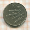 10 крон. Исландия 1984г