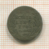1 шиллинг. Гамбург 1763г