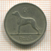 6 пенсов. Ирландия 1962г