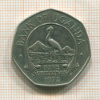 5 шиллингов. Уганда 1972г