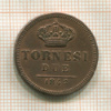 2 торнеси. Неаполь и Сицилия 1842г