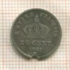 20 сантимов. Франция 1867г