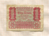 1 крона. Австро-Венгрия 1922г