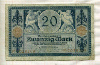 20 марок. Германия 1915г