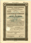 Облигация 100 марок. Германия 3-й Рейх