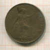 1 пенни. Великобритания 1921г