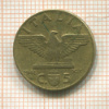 5 сантимов. Италия 1941г