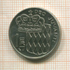 1 франк. Монако 1979г