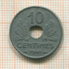 10 сантимов. Франция 1941г