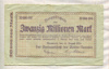 20000000 марок. Германия 1923г