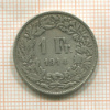 1 франк. Швейцария 1914г