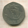 1 даласи. Гамбия 1987г