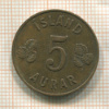5 эйре. Исландия 1966г