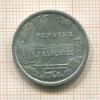 1 франк. Французская Полинезия 1965г