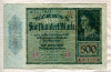 500 марок. Германия 1922г