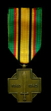 Воинская Медаль Бойца Войны 1940-1945 гг. Бельгия