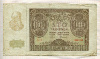 100 злотых. Польша 1940г