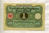 1 марка. Германия 1920г