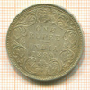 1 рупия. Индия 1889г