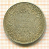 1 рупия. Индия 1889г