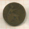 1/2 пенни. Великобритания 1901г