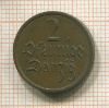 2 пфеннига. Данциг 1937г