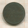 3 пфеннинга. Пруссия 1856г