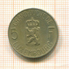 5 франков. Люксембург 1962г