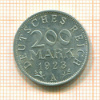 200 марок. Германия 1923г