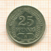 25 пфеннигов. Германия 1911г