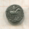 Драхма. Индо-Скифия. Азес II. 1 в. до н.э.
