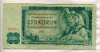 100 крон. Чехословакия 1961г