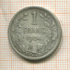 1 франк. Бельгия 1904г