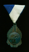 Медаль за победу в чемпионате по боулингу. Венгрия