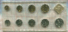 Годовой набор монет 1989г