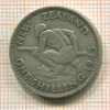 1 шиллинг. Новая Зеландия 1945г