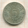 5 марок. Германия 1974г
