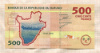 500 франков. Бурунди 2015г