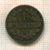 1 геллер. Немецкая Восточная Африка 1904г