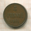 5 пенни 1901г