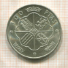 100 песет. Испания 1966г