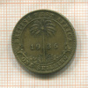 1 шиллинг. Британская Западная Африка 1936г