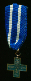 Крест «За боевые заслуги». Италия