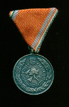 Медаль "За 15 лет Службы в Пожарной Охране". Венгрия