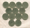 50 копеек 13 шт