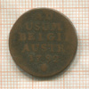 1 лиард. Австрийские Нидерланды 1792г
