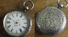 Часы карманные механические. Швейцария. Не рабочие. 925 пр.